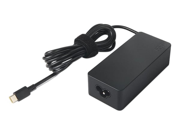 Lenovo 65W Standard AC Adapter (USB Type-C) - Strømadapter - AC 100-240 V - 65 watt - Campus