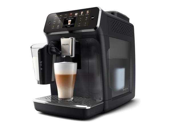 Philips Series 4400 EP4441 - Automatisk kaffekokare med mjölkskummare - 15 bar - svart