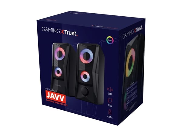 Trust GXT 606 JAVV loudspeaker Black Wired 12 W