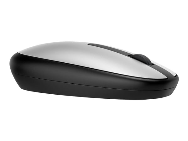 HP 240 -Bluetooth-hiiri, kirkkaanhopea, Molempikätinen, Optinen, Bluetooth, 1600 DPI, Hopea