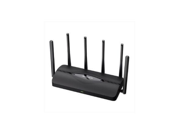 Mercusys BE6500 Dual-Band Wi-Fi 7 Router, Wi-Fi 7 (802.11be), Dobbelbånd (2.4 GHz / 5 GHz), Ethernet/bredbåndsforbindelse, Svart, Frittstående router