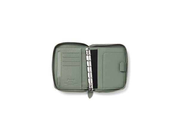 Filofax Norfolk Systemkalender Pocket Compact Zip Sage