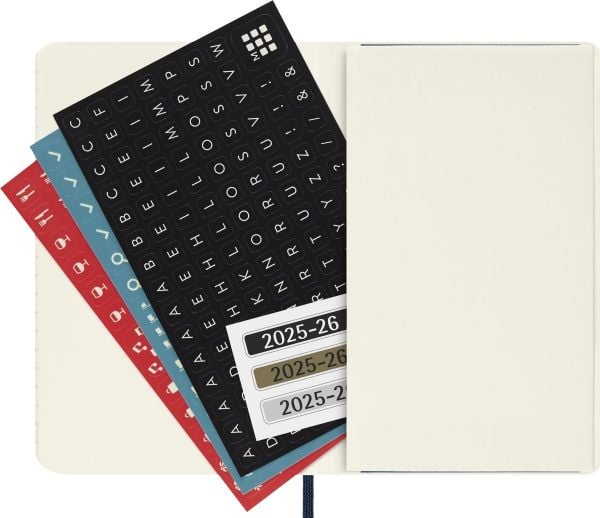 Classic Soft 18M 25/26 WeekNote Pocket Sapphire Sininen