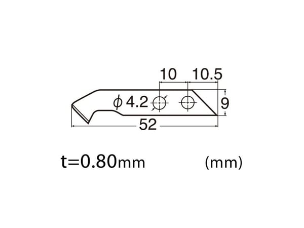 NT Cutter M-500P Varaterät 6 kpl