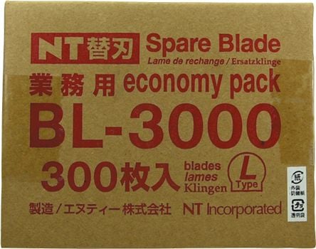 NT-leikkuri BL-3000 Vara-terät 300 kpl