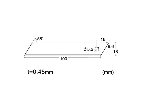 NT Cutter BL-3000-ON Vara-terät 300 kpl