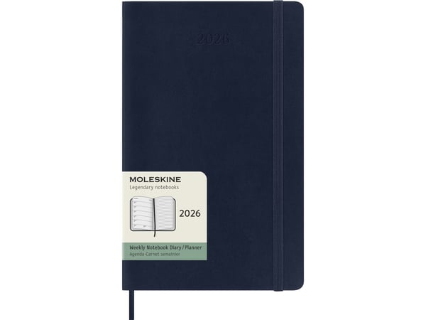 Classic Soft 12M Week Note Large Sapphire Blue 2026