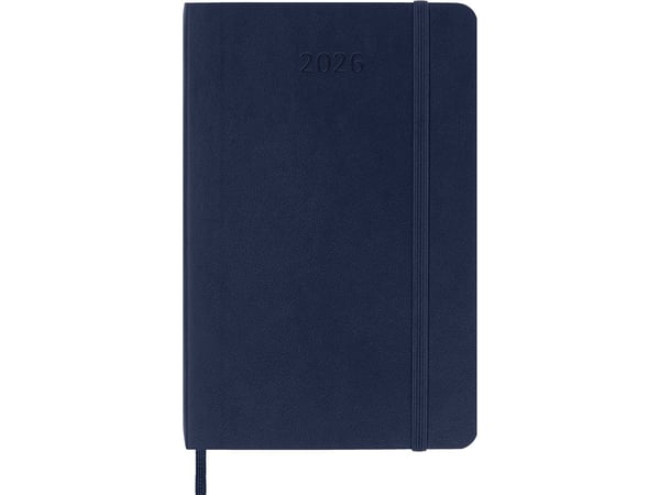 Classic Soft 12M Week Note Pocket Sapphire Blue 2026