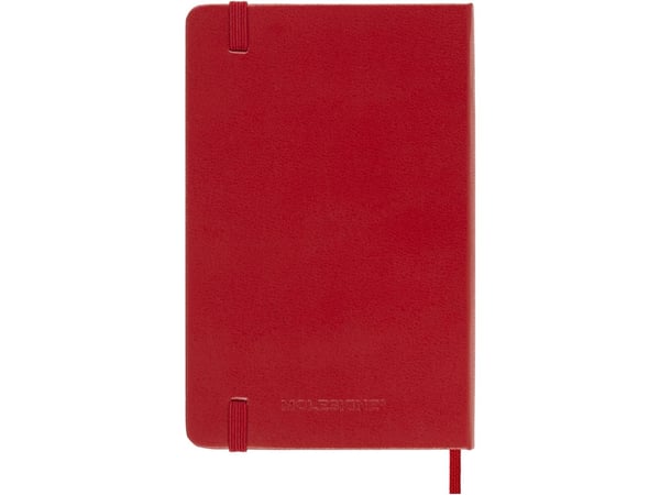 Classic Hard 12M Week Note Pocket punainen 2026