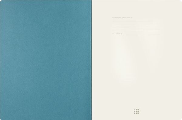 Cahier Journal Linjeret XL Snobben Blå