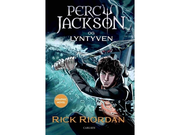 Percy Jackson och åskjuven (1) - grafisk roman | Rick Riordan | Språk: Danska