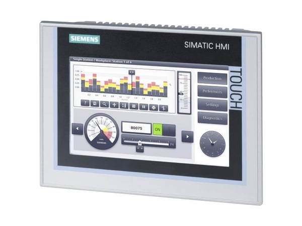 Siemens 6AV2124-0GC01-0AX0 6AV21240GC010AX0 PLC-näyttö
