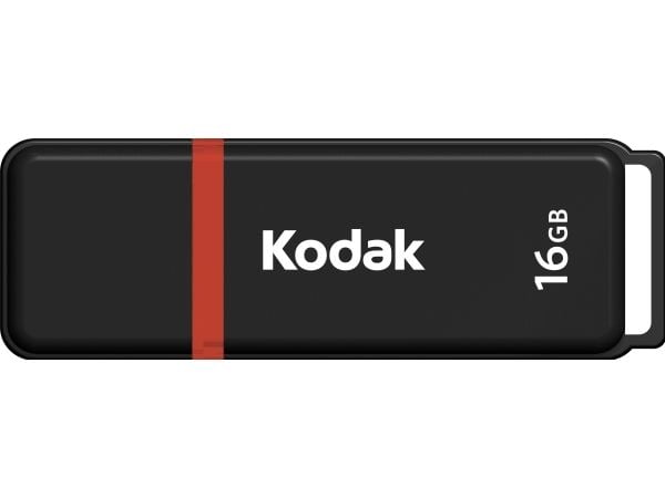 Kodak K102 - USB flash-enhet - 16 GB - USB 2.0 - svart, röd