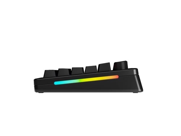 Glorious Gaming GMMK 3 PRO HE 75% Prebuilt, Trådløs, RF trådløs + Bluetooth, Mekanisk nøkkelbryter, QWERTY, RGB LED, Svart