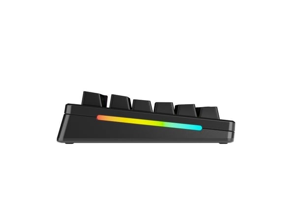 Glorious Gaming GMMK 3 PRO HE 75% Prebuilt, Trådløs, RF trådløs + Bluetooth, Mekanisk nøkkelbryter, QWERTY, RGB LED, Svart