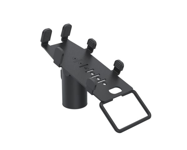 Ergonomic Solutions SpacePole Payment ING3600-DM-02, POS-montering, Svart, Metall, 210°, 10 - 70°, Ingenico