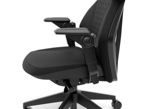 Noblechairs DAWN nojatuoli, musta, lajiteltua reunuslistaa