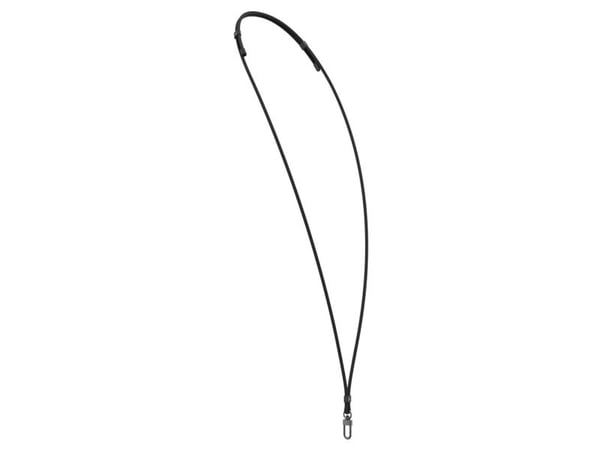 Spigen Cross Body Strap, Halsrem, Sort, Stof, Metal, Universel, 1 stk