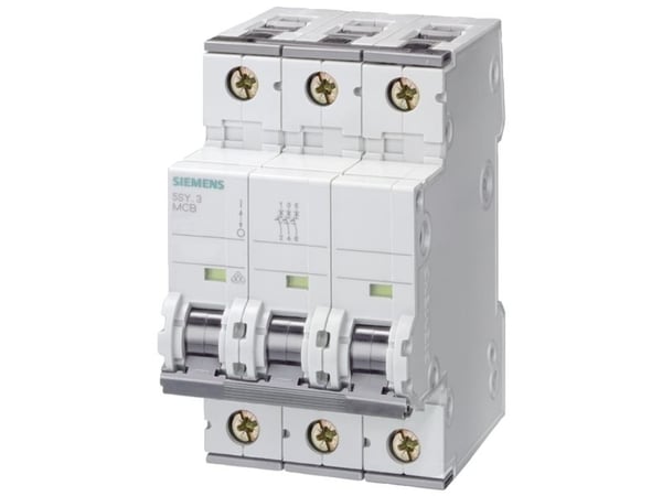 Siemens 5SY63067 5SY6306-7 Ledningssikkerikkerhedsafbryder 6 A 230 V, 400 V