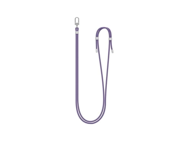 Spigen Cross Body Strap 2, Nakkestropp, Lilla, Stoff, Metall, Universell, 1 stykker