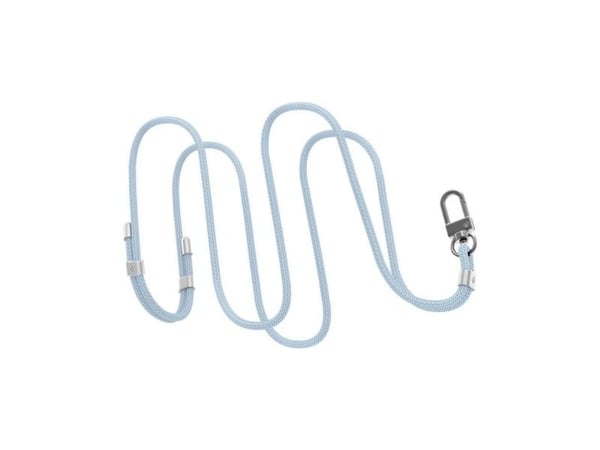 Spigen Cross Body Strap 2, Nakkestropp, Blå, Stoff, Metall, Universell, 1 stykker