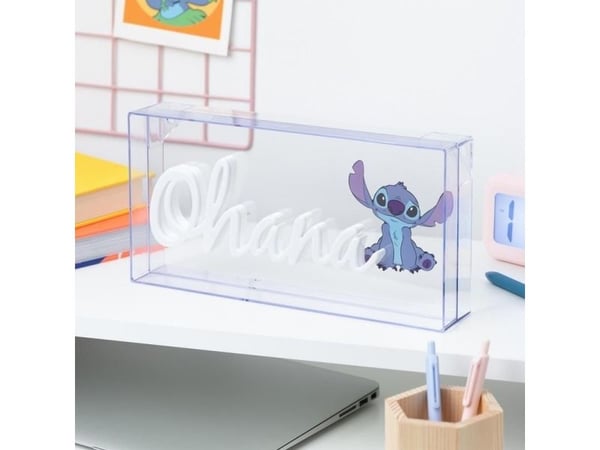 Paladone PALADONE Lamppu neonowa Disney Lilo &amp; Stich - Ohana