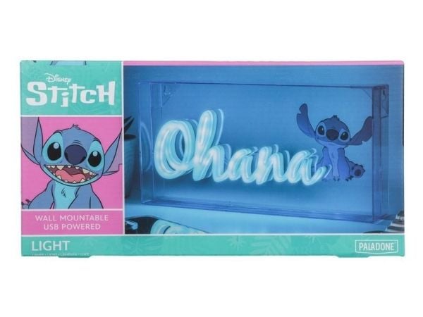 Paladone PALADONE Lamppu neonowa Disney Lilo &amp; Stich - Ohana