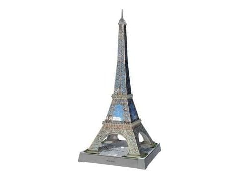 Ravensburger Iconics La Tour Eiffel med lys, 216 stykker, Bygninger, 8 år