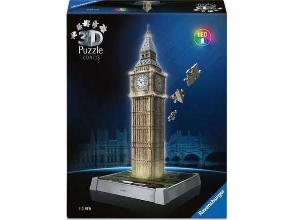 Ravensburger 12008025, 216 styck, Byggnader, 8 År