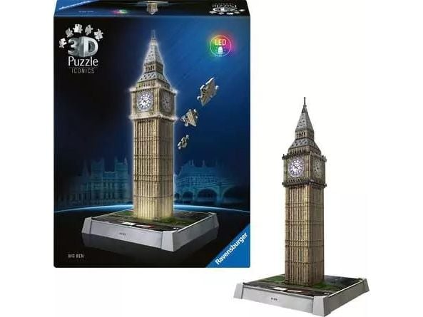 Ravensburger 12008025, 216 stykker, Bygninger, 8 år