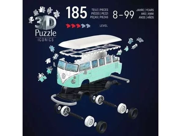 Ravensburger 12008035, 162 stykker, Kjøretøy, 8 år