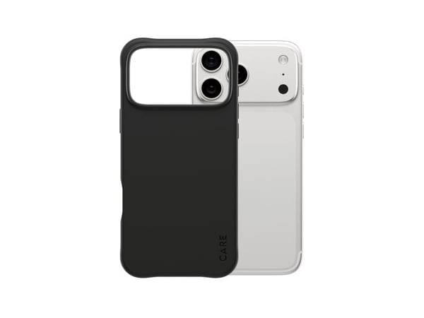 CARE by PanzerGlass Samba - Baksidedeksel for mobiltelefon - moderne - MagSafe-samsvar - termoplast-polyuretan (TPU) - svart - for Apple iPhone 17 ...