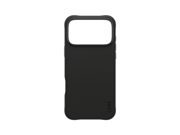 CARE by PanzerGlass Samba - Baksidedeksel for mobiltelefon - moderne - MagSafe-samsvar - termoplast-polyuretan (TPU) - svart - for Apple iPhone 17 ...
