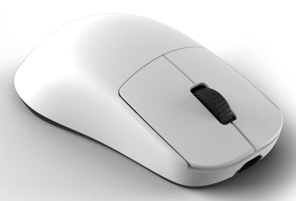 Endgame Gear OP1W 4K V2, Høyre hendt, Optisk, RF Wireless + USB Type-A, 30000 DPI, Hvit