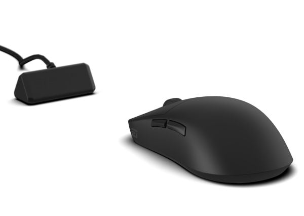 Endgame Gear OP1W 4K V2, Høyre hendt, Optisk, RF Wireless + USB Type-A, 30000 DPI, Grå