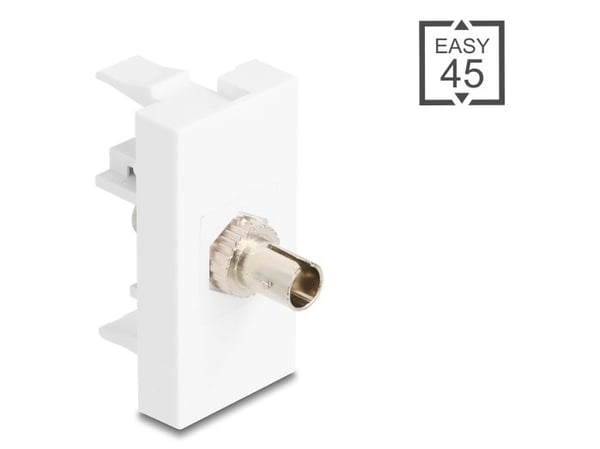 Delock Easy 45 -moduuli ST Simplex naaras ST Simplex naaras valkoiseksi