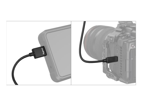" SmallRig 3042 HDMI-kaapeli 4K, 35 cm (D-A)
