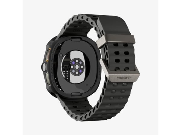Spigen Liquid Air, Boks, SmartWatch, Sort, Samsung, Watch 8 (44mm), Termoplastisk polyuretan (TPU)