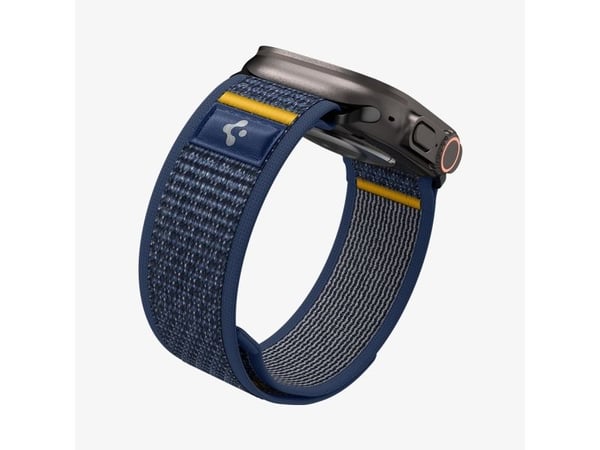 Rem Spigen Athlex Air for Apple Watch 6/7/8/9/10/SE/Ultra 1/Ultra 2 (44/45/46/49 mm) mørkeblå
