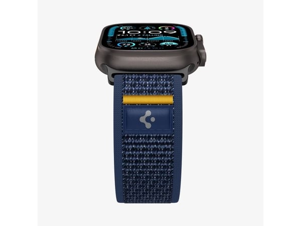 Rem Spigen Athlex Air for Apple Watch 6/7/8/9/10/SE/Ultra 1/Ultra 2 (44/45/46/49 mm) mørkeblå