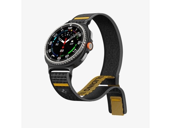 Spigen Athlex Air, Band, Smartklokke, Svart, Samsung, Galaxy Watch 8 (40/44 mm)/Watch 8 Classic (46mm), Stoff