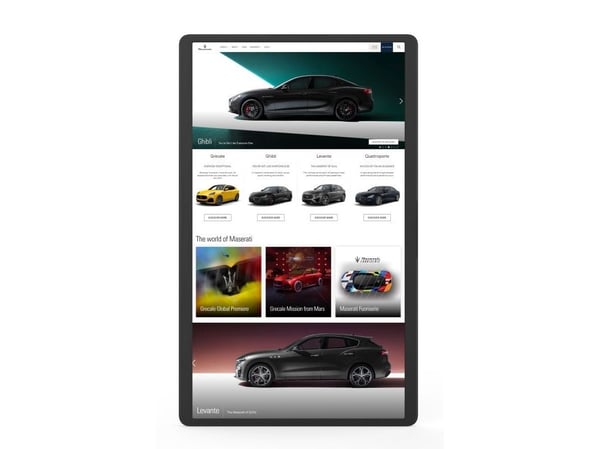 ALLNET Rocket 320-B S2, Interaktivt flatpanel, 81,3 cm (32"), LCD, 3840 x 2160 piksler, Wi-Fi
