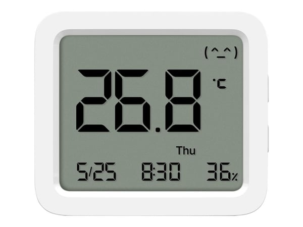 Xiaomi Smart Temperature and Humidity Monitor 3 - Temperatur- och fuktighetssensor - trådlös - Bluetooth 5.0 LE