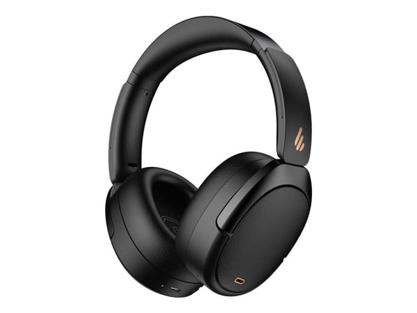 Edifier WH950NB - Hodetelefoner med mikrofon - full størrelse - Bluetooth - trådløs - aktiv støydemping - svart