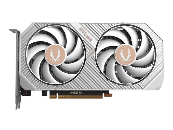 ZOTAC GAMING Twin Edge OC - White Edition - grafikkort - GeForce RTX 5050 - 8 GB GDDR6 - PCIe 5.0 x8 - 3 x DisplayPort, HDMI