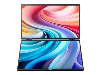 Acer PD243Y Ebmiuux - PD3 Series - LCD-skjerm - 23.8" - portabel - 1920 x 1080 Full HD (1080p) @ 100 Hz - 250 cd/m² - 4 ms - HDMI, 2xUSB-C - høytta...
