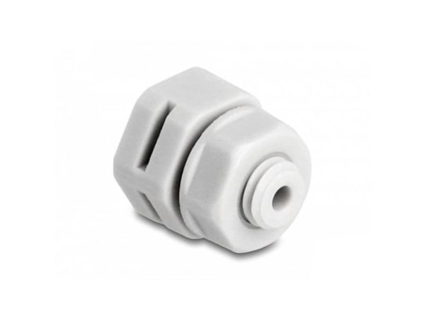DeLOCK 60478, Harmaa, Polyamidi, 2 kpl, M6, 4 mm, IP67