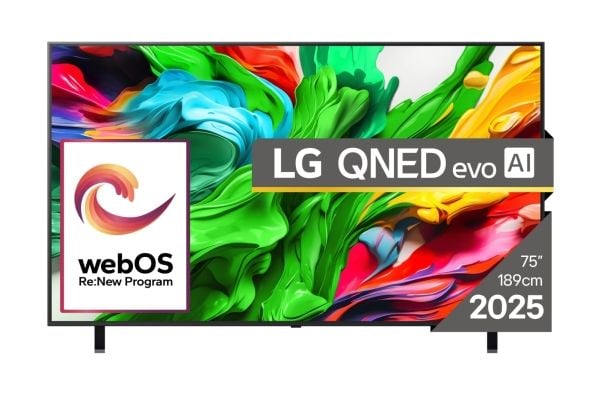 LG 75QNED85A3C - 75" Diagonalklasse QNED85 Series LED-bakgrunnsbelyst LCD TV - QNED evo AI - Smart TV - webOS - 4K UHD (2160p) 3840 x 2160 - HDR - ...