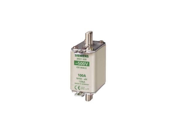Siemens 3ND1832 Sikringsindsats Sikringsstørrelse = 0 125 A 500 V 3 stk 3 stk