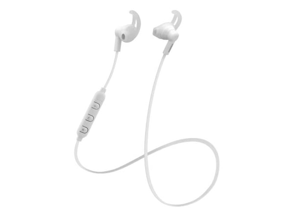 Streetz HL-BT304, Trådløs, Samtale/Musikk/Sport/Hverdag, 20 - 20000 Hz, 20 g, Hodesett, Hvit